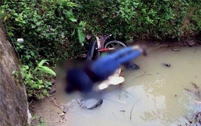 Phát hiện thi thể trưởng Ban Tổ chức Huyện ủy dưới cống vuông tôm Ảnh 2