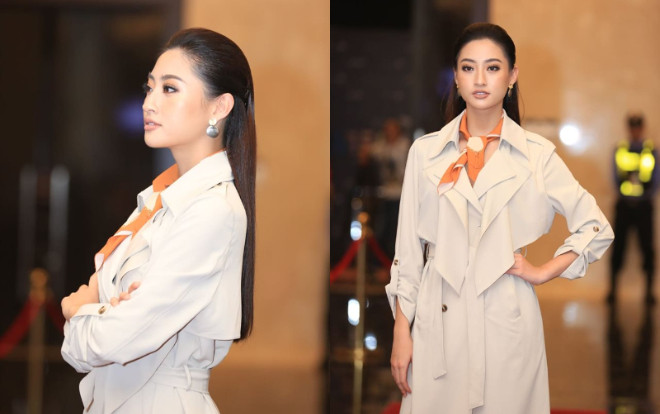 Không cần hở bạo, Hoa hậu Lương Thùy Linh vẫn đốn tim fan vì vẻ thanh tao như quý cô Pháp Ảnh 2