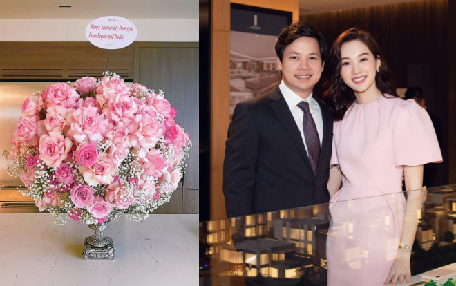 Đặng Thu Thảo hạnh phúc khoe món quà được ông xã tặng nhân kỷ niệm 2 năm ngày cưới Ảnh 2