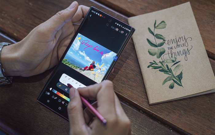 Bạn đã biết đến trào lưu vẽ ảnh cực hot mùa thu này với Galaxy Note10? Ảnh 2