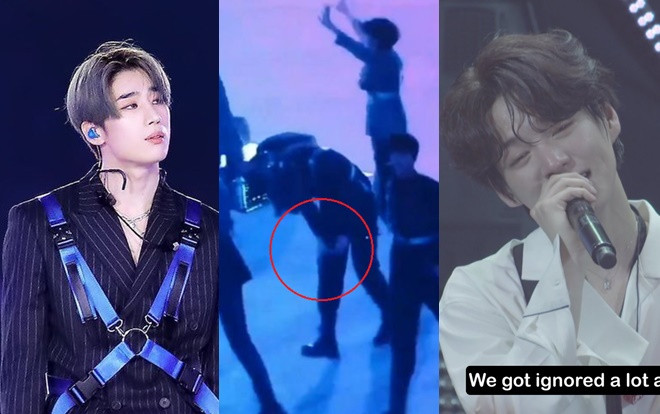 Xót xa khi Han Seung Woo (X1) bị thương nặng trên sân khấu: Thành viên VICTON sẽ khóc mất! Ảnh 2