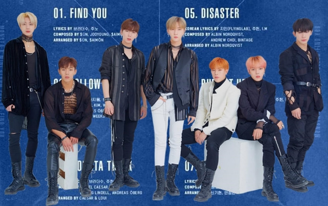 Monsta X tung tracklist album Find You: Tự dưng lại thấy cả một trời… toán hình học không gian Ảnh 2