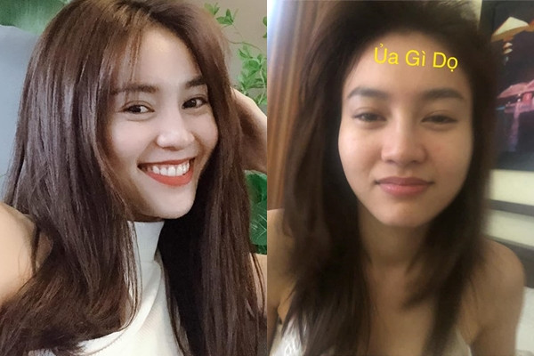 Nhan sắc sao Việt hiện 'nguyên hình' khi để mặt mộc livestream Ảnh 3