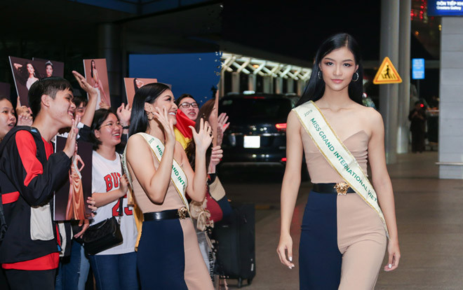 Vất vả bay 40 tiếng sang Venezuela khiến fan lo lắng, Kiều Loan khẳng định: 'Có vương miện mới về' Ảnh 2