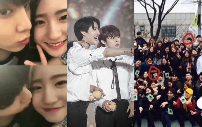 Kim Woo Seok (X1) học cùng trường với Cho Seung Yeon, lộ clip ôm ấp tình tứ với gái lạ Ảnh 2