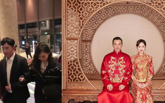 Xuất hiện sau thông báo mang thai: Đường Yên một tay ôm bụng nhỏ, một tay nắm chặt La Tấn Ảnh 2