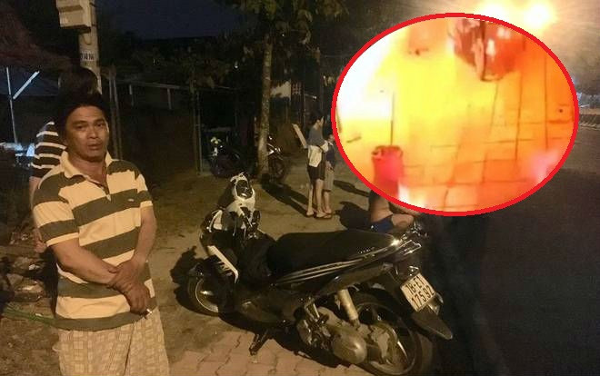 2 thanh niên ném bom xăng vào quán cafe lúc nửa đêm khiến người dân khu phố hoảng loạn Ảnh 2