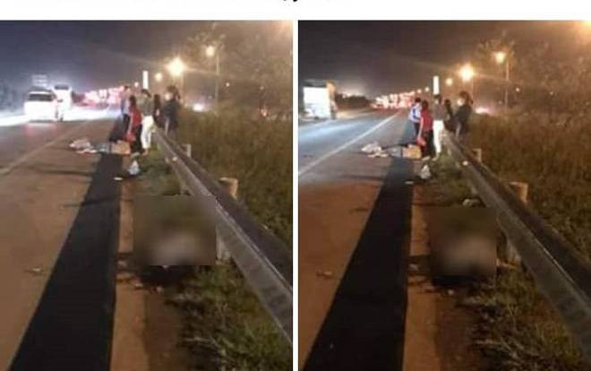 Băng qua đường cao tốc về nhà, hai nữ công nhân trẻ tuổi bị xe khách tông tử vong Ảnh 2