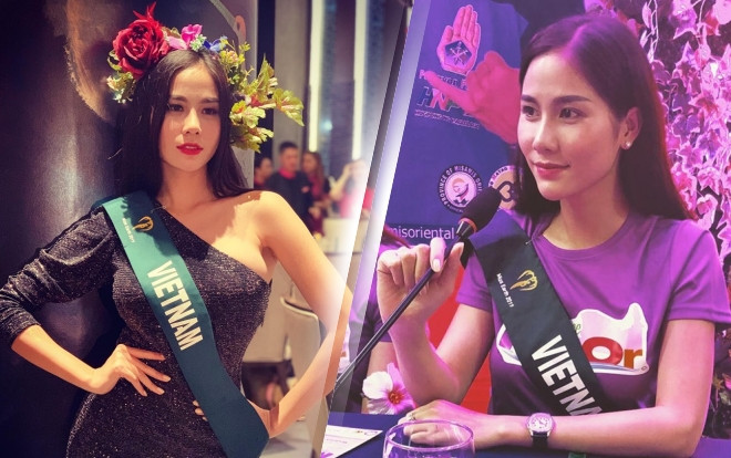 Hạn chế tiếng Anh, Hoàng Hạnh vẫn cố gắng giao tiếp: Trả lời lạc đề nhưng đáng yêu! Ảnh 2