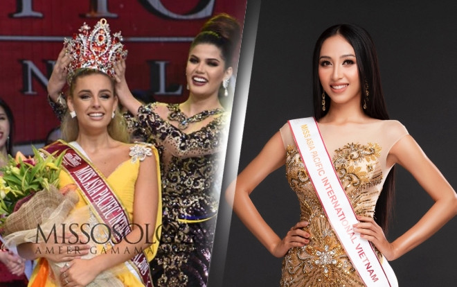 Mỹ nhân Tây Ban Nha cao 1m8 đăng quang Miss Asia Pacific Int' 2019, Thu Hiền 'out-top' ngỡ ngàng Ảnh 2