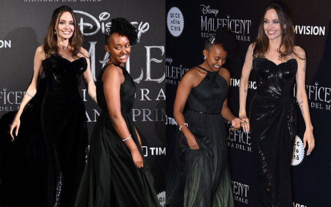 Theo mẹ Angelina Jolie đi khắp các sự kiện, con gái nuôi 14 tuổi khoe luôn BST trang sức tự thiết kế Ảnh 2