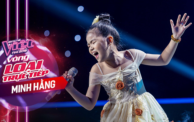 Minh Hằng khoe nội lực giọng hát 'siêu khủng', xuất sắc góp mặt trong Top 6 The Voice Kids 2019 Ảnh 2