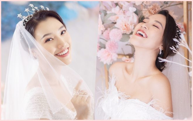 Hoàng Oanh mặc váy cưới hé lộ 'hôn lễ trong mơ': Ngày cô 'theo chàng về dinh' không còn xa? Ảnh 2