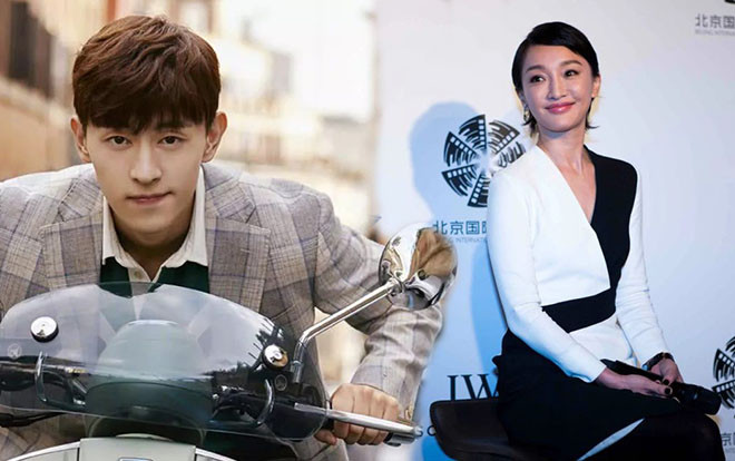 Lần đầu tiên, Đặng Luân được hợp tác cùng đại hoa đán Châu Tấn trong phim điện ảnh mới Ảnh 2