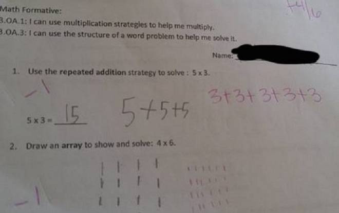 Bài toán lớp 3 và cách chấm điểm của giáo viên khiến CĐM tranh cãi dữ dội Ảnh 2
