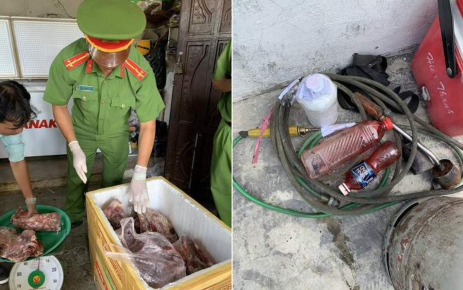 Ớn lạnh phát hiện cơ sở chế biến thịt heo nái thối thành thịt 'bò tươi' Ảnh 2