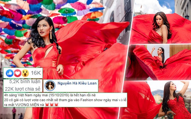 Kiều Loan tung váy đẹp xuất sắc, chắc suất lọt Top 20 catwalk cùng vương miện tại MGI 2019 Ảnh 2