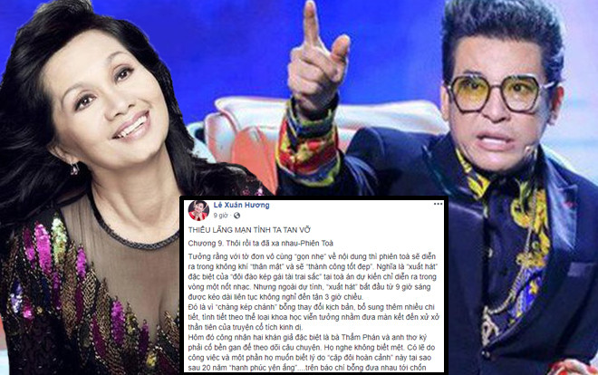 Chương 9 chuyện hôn nhân Xuân Hương - Thanh Bạch: Ra tòa ly hôn, Thanh Bạch bỗng tố ngược lại vợ 'không để cho anh làm đàn ông' Ảnh 2