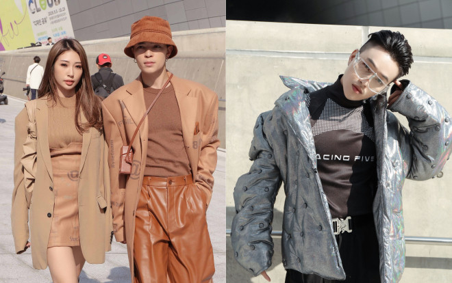 Khổng Tú Quỳnh, Kelbin Lei diện đồ hợp tông trầm ấm, cựu trưởng nhóm HKT nổi bật với áo khoác hầm hố tại Seoul Fashion Week Ảnh 2