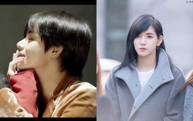 Những lần nam thần tượng K-Pop khiến fan hâm mộ sững sờ với kiểu tóc dài quyến rũ Ảnh 2