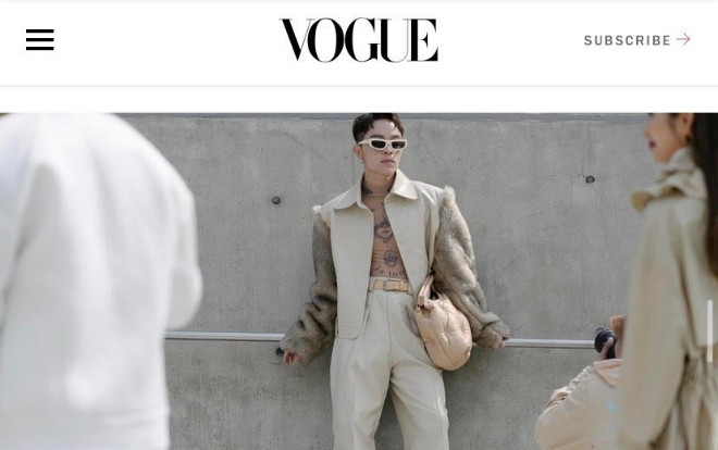 Kelbin Lei xuất hiện trên tạp chí Vogue khi đồng hành cùng Khổng Tú Quỳnh tại Seoul Fashion Week Ảnh 2