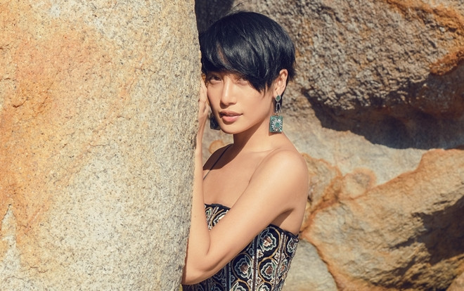 Phan Ngân (The Face) liều lĩnh 'xuống tóc', quyết xóa bỏ quy chuẩn nàng thơ Ảnh 2