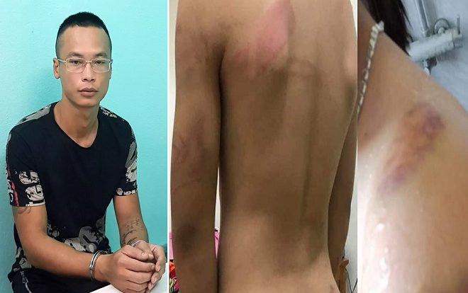 Bố đánh đập rồi bắt 2 con nhỏ nói dối 'dựng' chuyện vợ loạn luân để quay clip tung lên mạng Ảnh 2