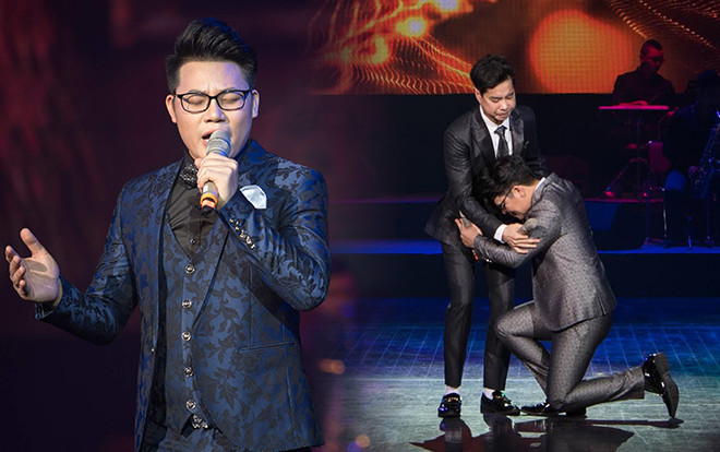 Duy Cường xúc động quỳ gối tạ ơn trước ba nuôi Ngọc Sơn trong liveshow 'Tình mẫu tử 2' Ảnh 2