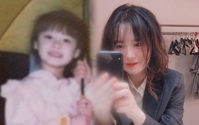 Giữa bê bối ly hôn, Goo Hye Sun khoe ảnh thơ ấu xinh như búp bê Ảnh 2