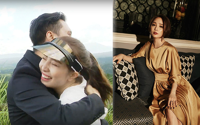 Cùng đi Nhật, Việt Anh ôm Quỳnh Nga thân mật trên sóng truyền hình Ảnh 2