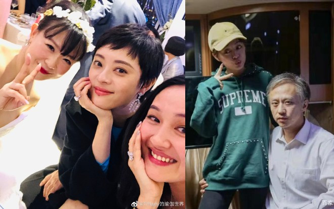 Đặng Siêu - Tôn Lệ đánh bay tin đồn ly hôn bằng chiếc nhẫn kim cương sáng chói to như trứng bồ câu Ảnh 2