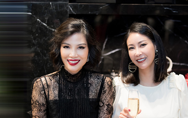 Hà Kiều Anh, Vũ Cẩm Nhung hội ngộ dàn mẫu 'thế hệ vàng' của làng mốt Việt Ảnh 2