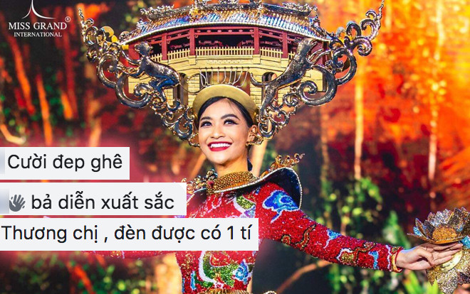 Fan Việt tiếc nuối Kiều Loan hỏng gần hết đèn quốc phục: Nụ cười và thần thái cứu tất cả! Ảnh 2