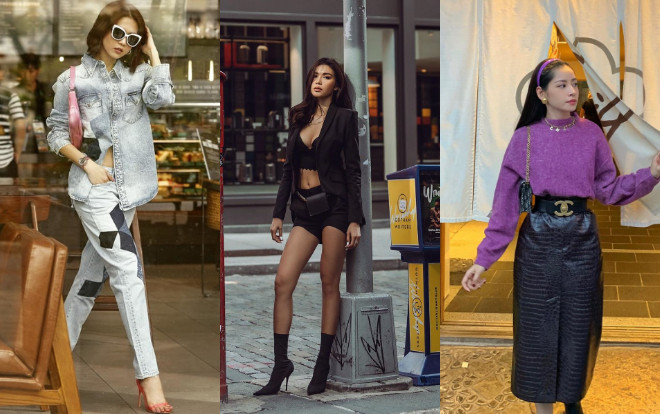 Minh Tú, Ngọc Trinh, Chi Pu xuống phố với style tone-sur-tone quyến rũ khó cưỡng Ảnh 2