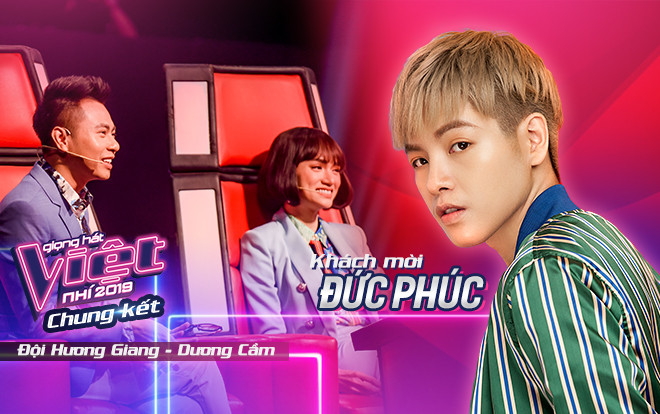 Hương Giang - Dương Cầm mời Đức Phúc trình diễn cùng học trò đêm chung kết Giọng hát Việt nhí 2019 Ảnh 2