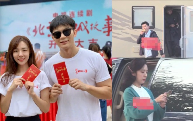 Lộ ảnh Lý Thần cùng 'bạn gái tin đồn' Vương Hiểu Thần trên phim trường Ảnh 2