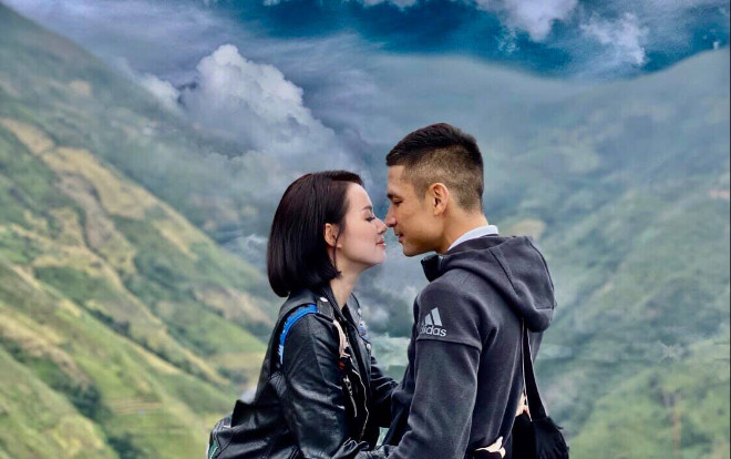 Tâm Tít 'trốn con' cùng chồng lên núi hâm nóng tình cảm Ảnh 2