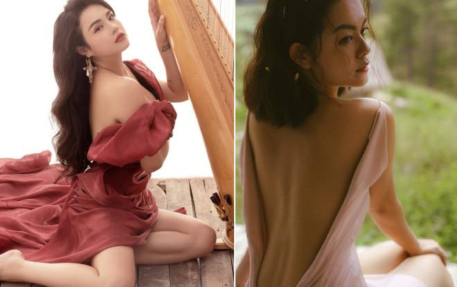 Lột xác ngoạn mục hậu chia tay: Thái Trinh - Phạm Quỳnh Anh bung xõa gợi cảm bất ngờ Ảnh 2