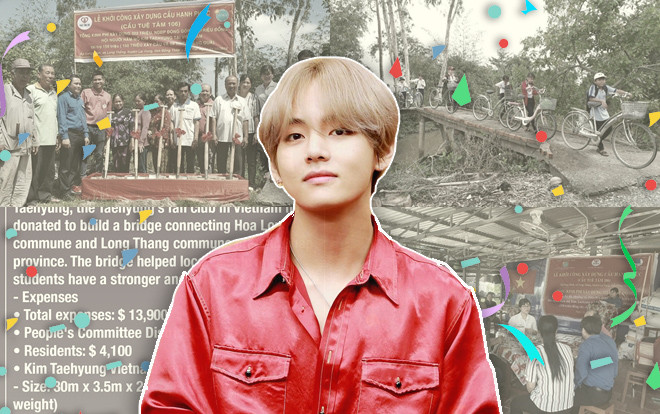 Fan Việt của V (BTS) tiếp tục gây ấn tượng khi quyên góp tiền xây cầu thiện nguyện đúng dịp sinh nhật idol Ảnh 2