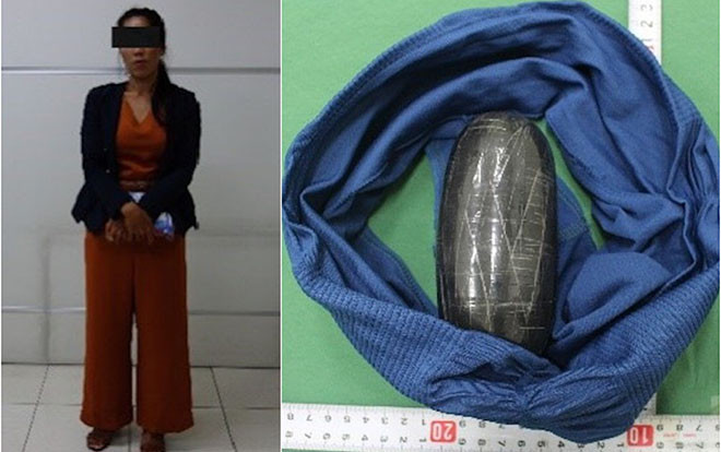 Giấu ma túy trong quần lót, nữ du khách bị tóm ở sân bay Ảnh 2