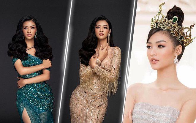 Kiều Loan nhờ fan chọn váy dạ hội đêm đăng quang: 'Mỹ nhân thanh lịch' hay 'Nữ thần gợi cảm'? Ảnh 2