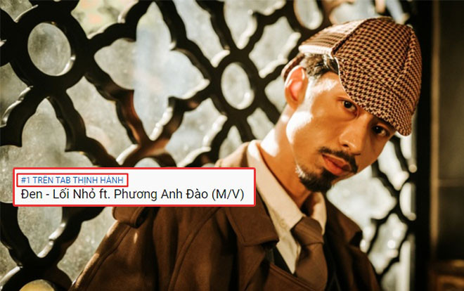 'Lối nhỏ' mà không nhỏ chút nào, MV của Đen Vâu chính thức đạt 'ngôi vương' trending Youtube sau 2 ngày ra mắt Ảnh 2