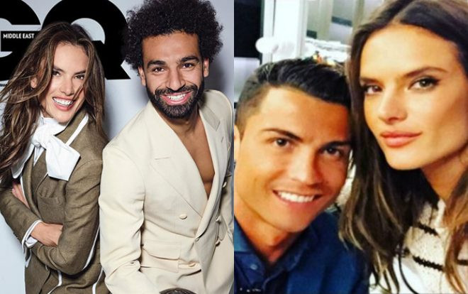 Chụp ảnh nóng với 'crush' Ronaldo, Salah bị chỉ trích Ảnh 2