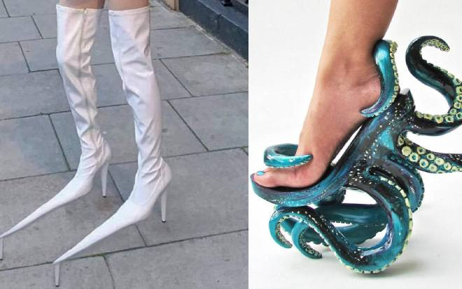 Hết hồn với đôi giày nhọn hoắt có 1-0-2 của hội chị em, đi vào có ngày ngã 'sấp mặt' Ảnh 2