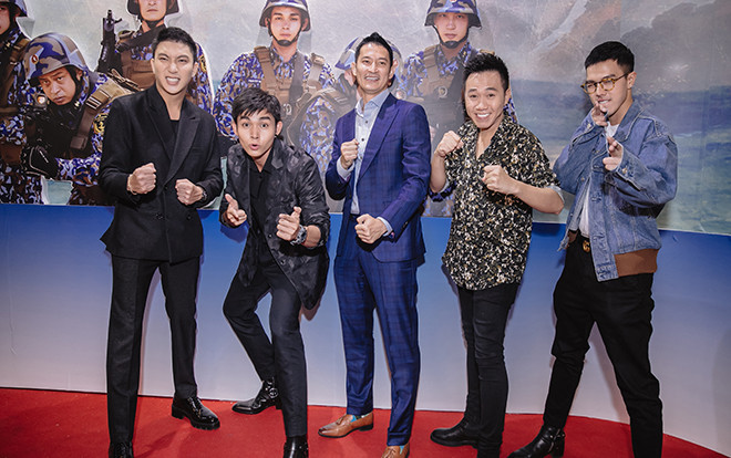 Huy Khánh - Jun Phạm - Anh Đức - Bê Trần tham gia Sao nhập ngũ giành giải 100 triệu làm từ thiện Ảnh 2