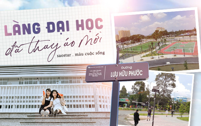 Làng Đại học nay đã 'khoác áo mới' Ảnh 2