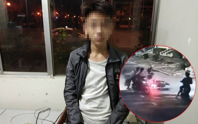 Tạm giữ thiếu niên 15 tuổi trong băng nhóm giật túi xách bất thành còn quay lại hành hung cướp xe máy cặp đôi ở Sài Gòn Ảnh 2