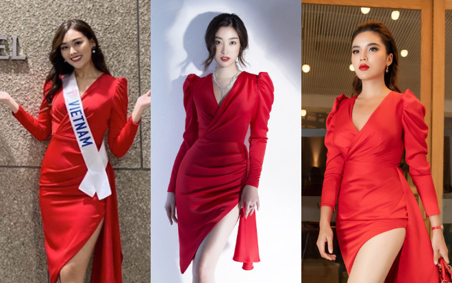 Diện chiếc váy đỏ tươi, Tường San ghi điểm vì lấn át đối thủ Miss International lại chẳng hề kém cạnh Đỗ Mỹ Linh Ảnh 2