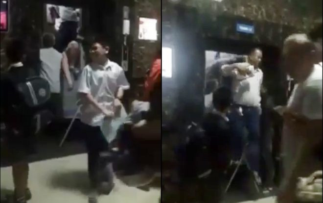 Kẹt thang máy chung cư Linh Đàm, nhiều cư dân mắc kẹt hoảng sợ bảo vệ phải bắc ghế giải cứu ra ngoài Ảnh 2