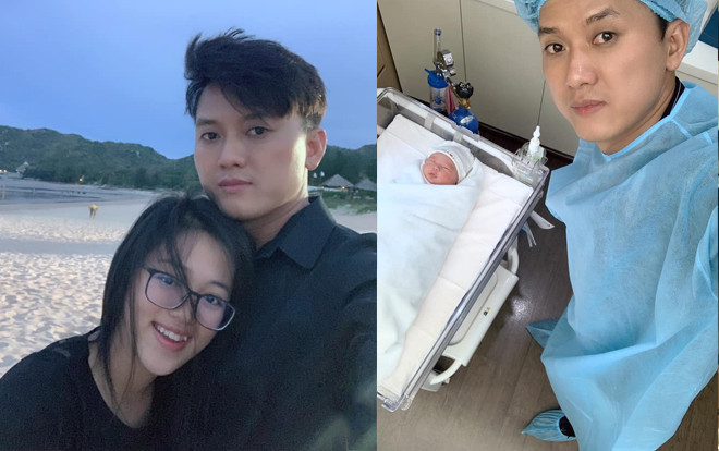 Diễn viên Quách Ngọc Tuyên vui mừng đón con gái đầu lòng chào đời Ảnh 2
